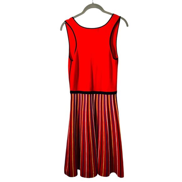 Banana Republic Dress Women Size Small Clown Core Circus Fit & Flare Stretch - Picture 5 of 10